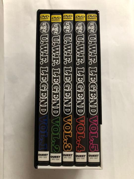 【美品】U.W.F. COMPLETE DVD BOX stage.1