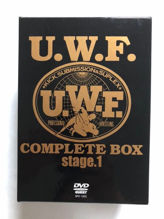 【美品】U.W.F. COMPLETE DVD BOX stage.1