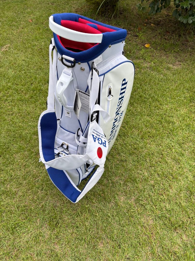 PGA CHAMPIONSHIP キャディバッグ ホワイト・ブルー
