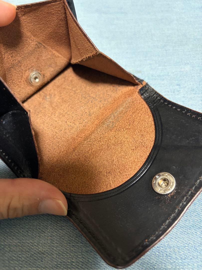 6t leather works マネークリップ　ホースバット