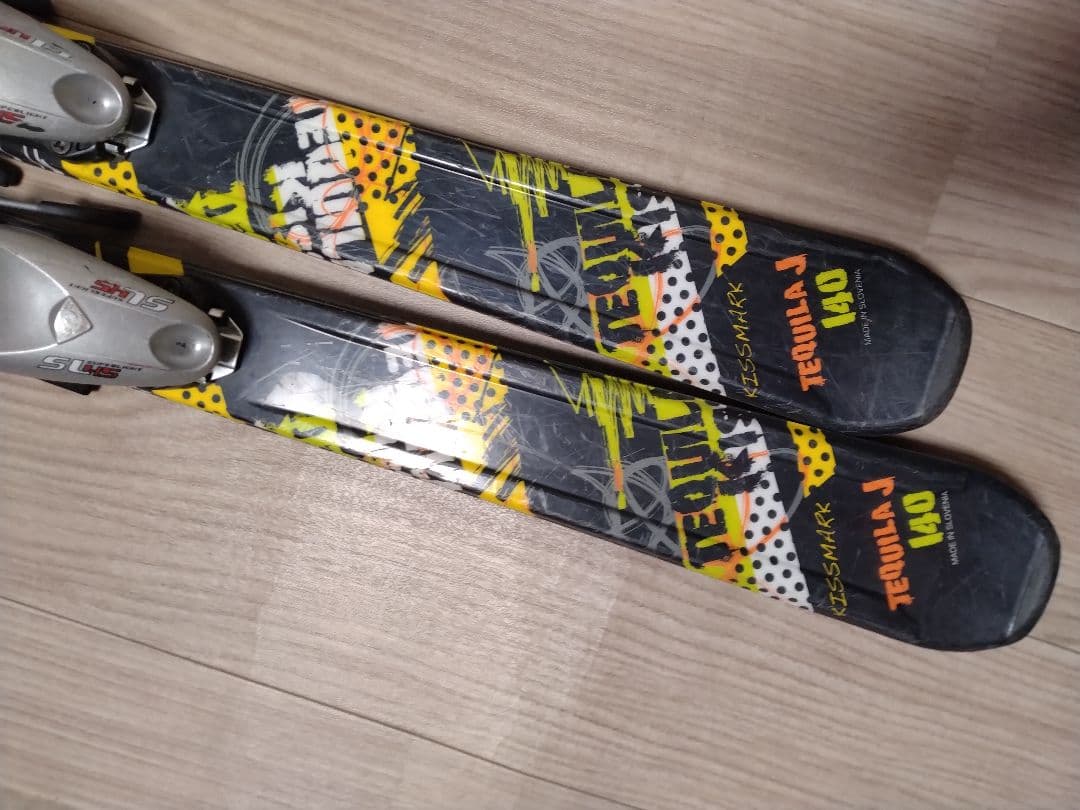 【Kissmark☆】140cmスキー板セット♪ 送料無料！