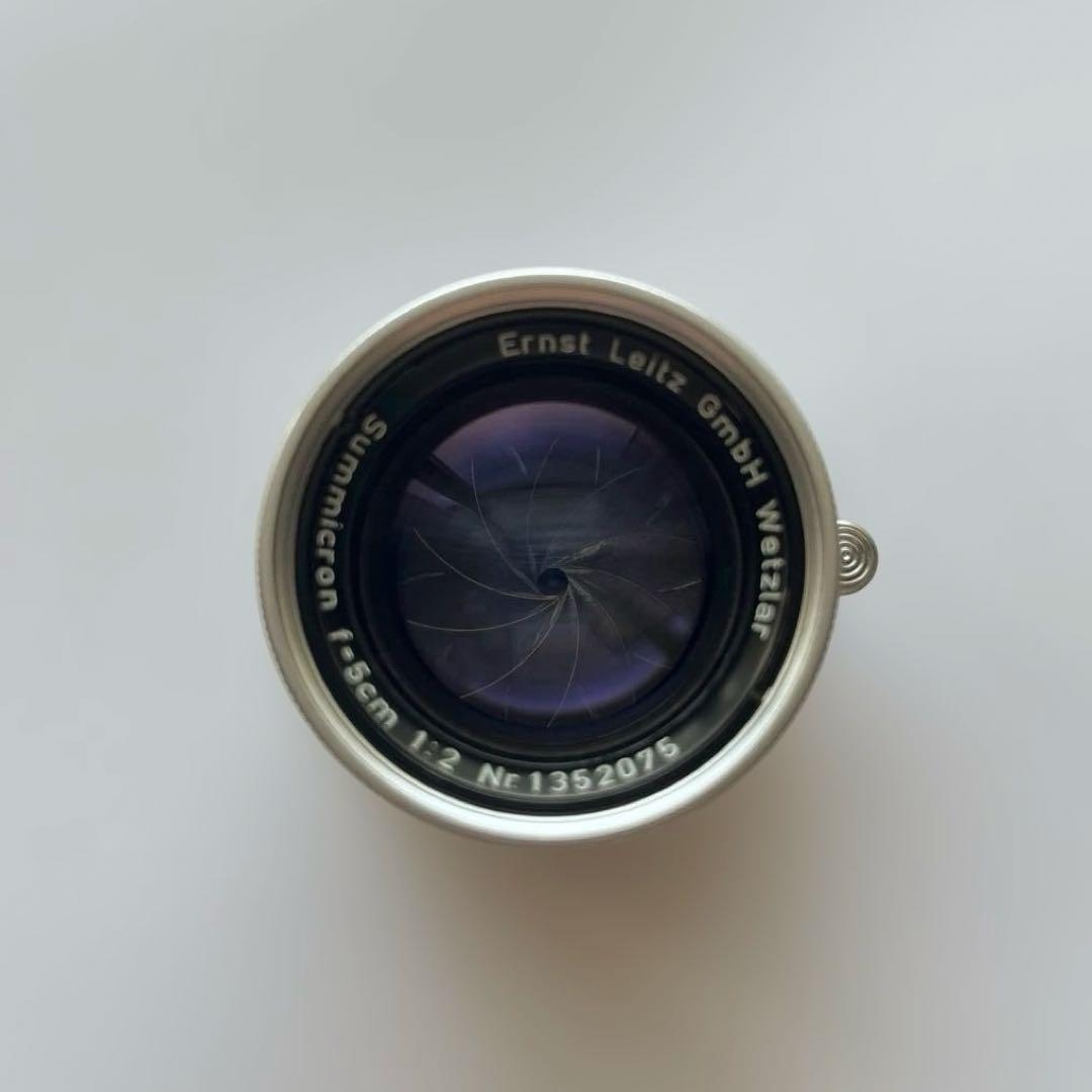 Summicron 50mm f2 沈胴 Lマウント 山崎磨き