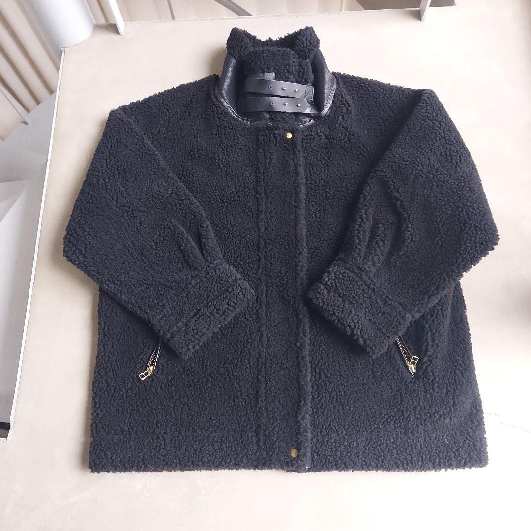 超美品【ジャーナルスタンダードレサージュ】ボアアビエータージャケット