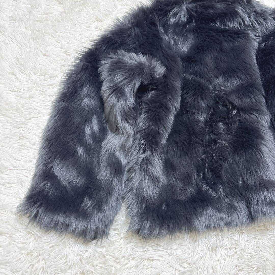 Ungrid ボリュームデザインファーコート