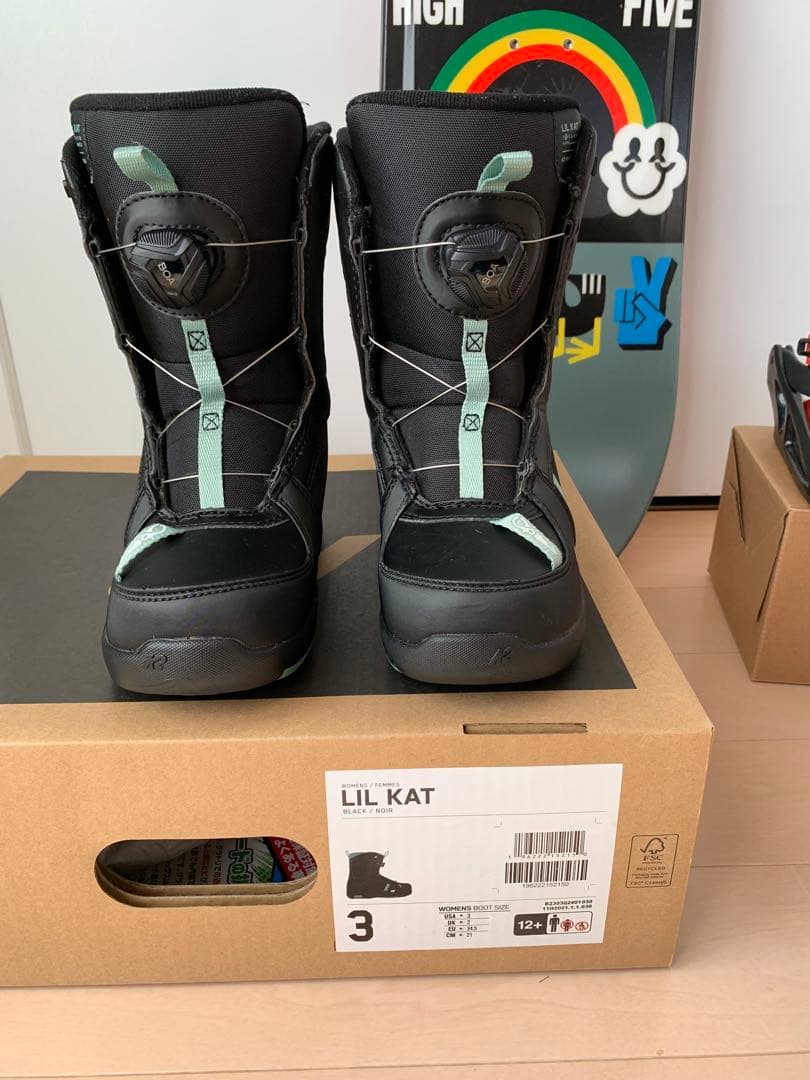 K2 MINI TURBO キッズスノーボード3点セット 130cm