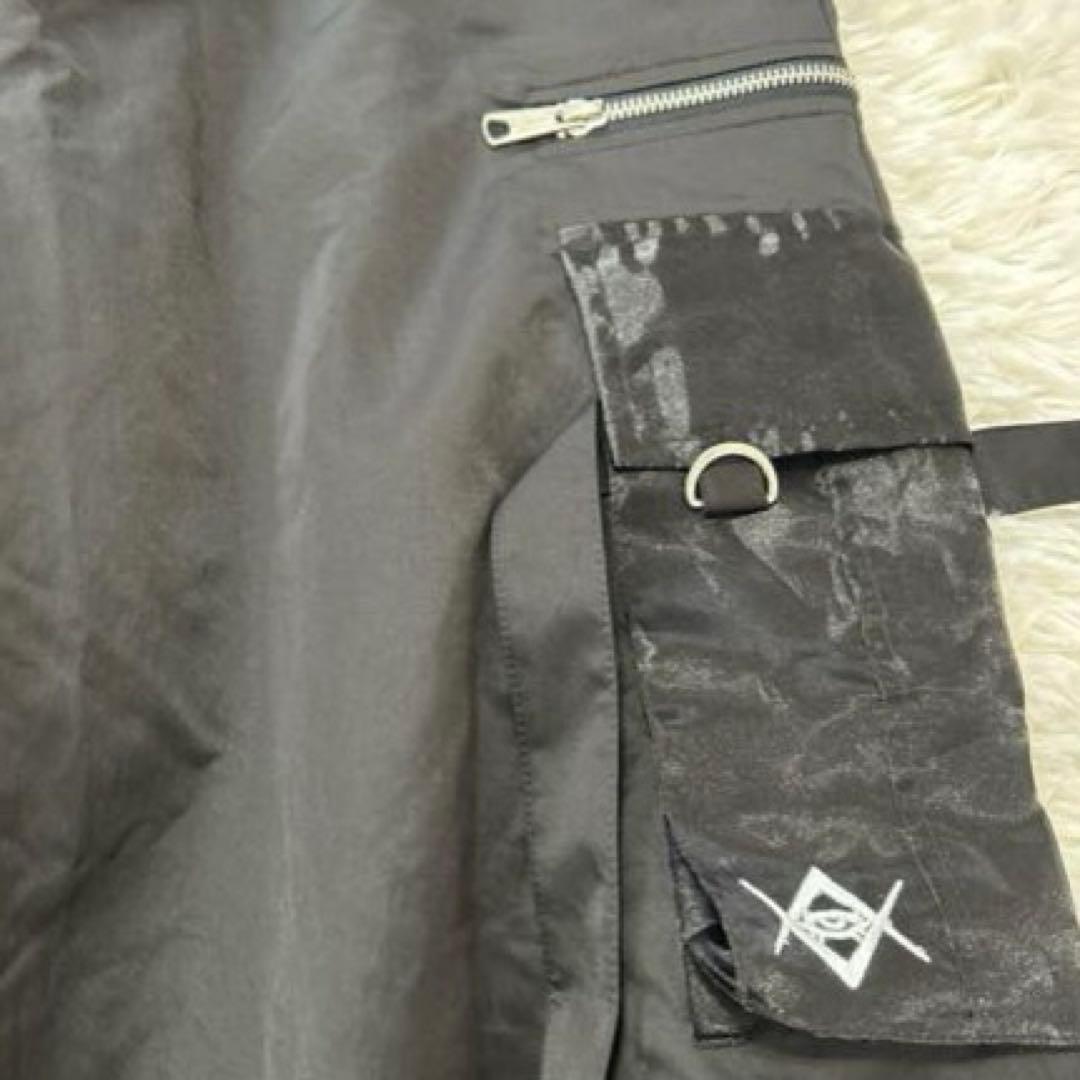 美品✨REFLEM シアー ポケット ナイロン カーゴパンツ
