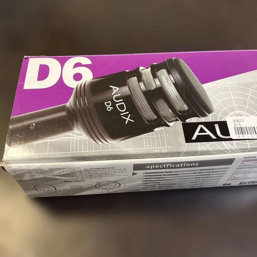 AUDIX D6 ダイナミックマイク