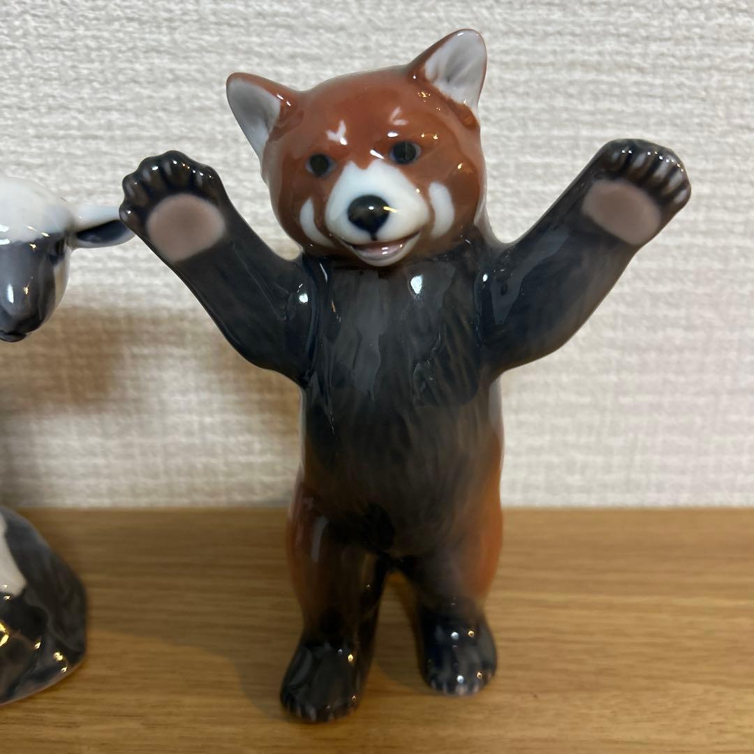 ロイヤル コペンハーゲン イヤーフィギュリン 2024 レッサーパンダ ひつじ