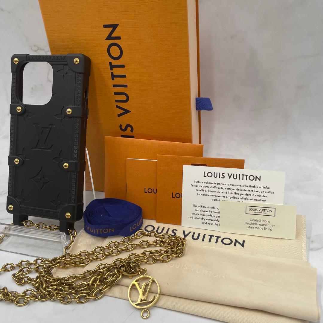 【新品同様】ヴィトン モノグラム リトランク チェーン 14Pro/15Pro
