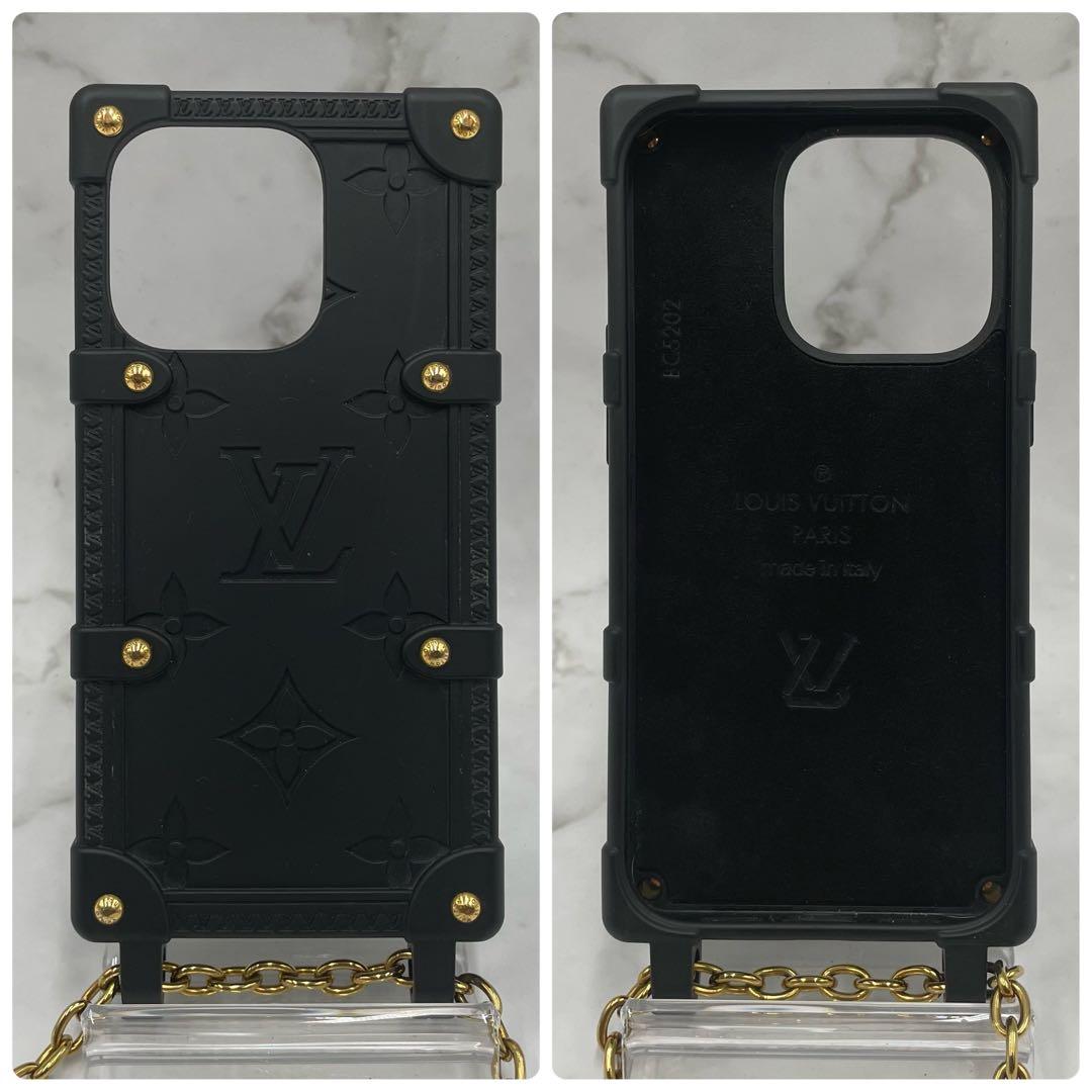 【新品同様】ヴィトン モノグラム リトランク チェーン 14Pro/15Pro