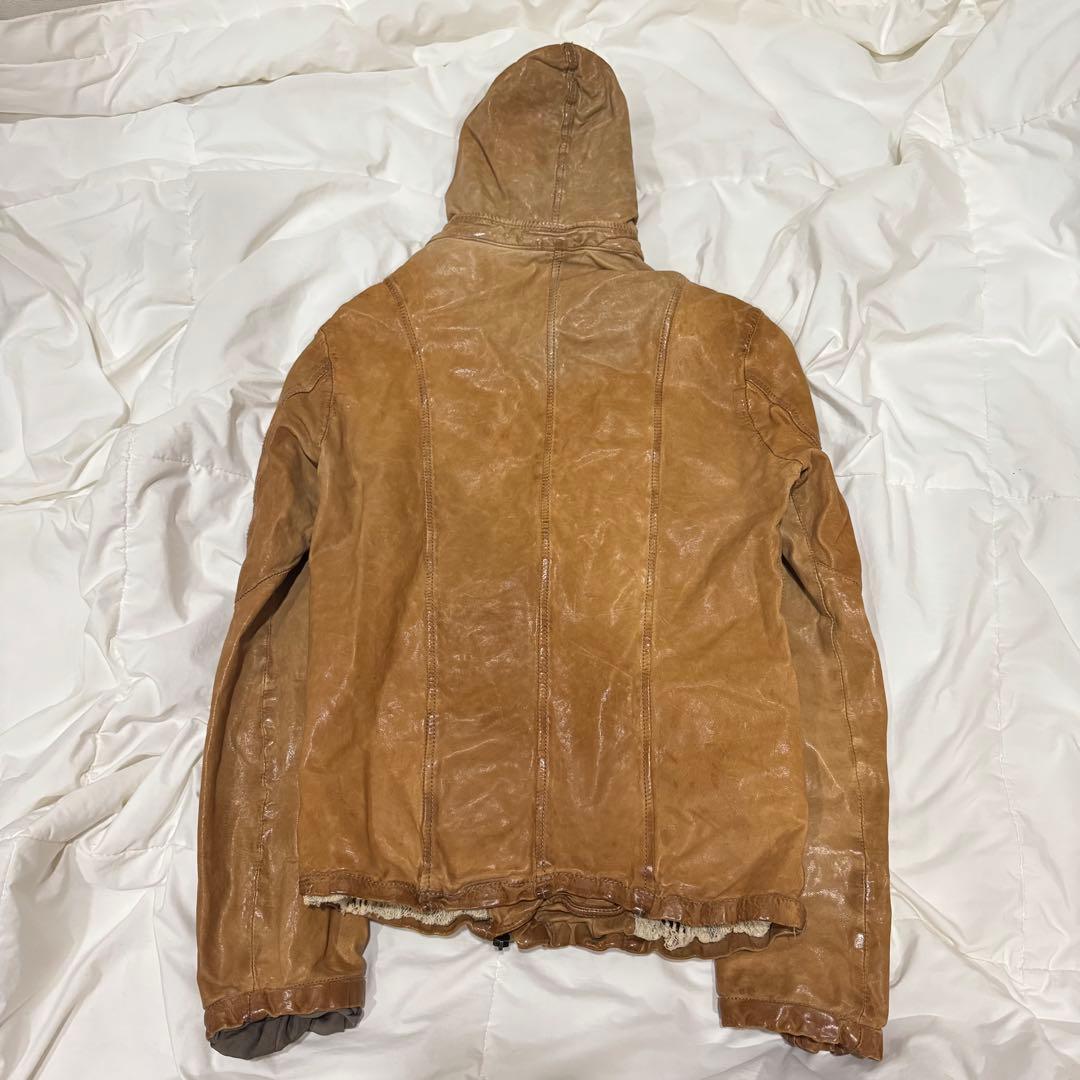 00’s GIORGIO BRATO Hooded Riders Jacket