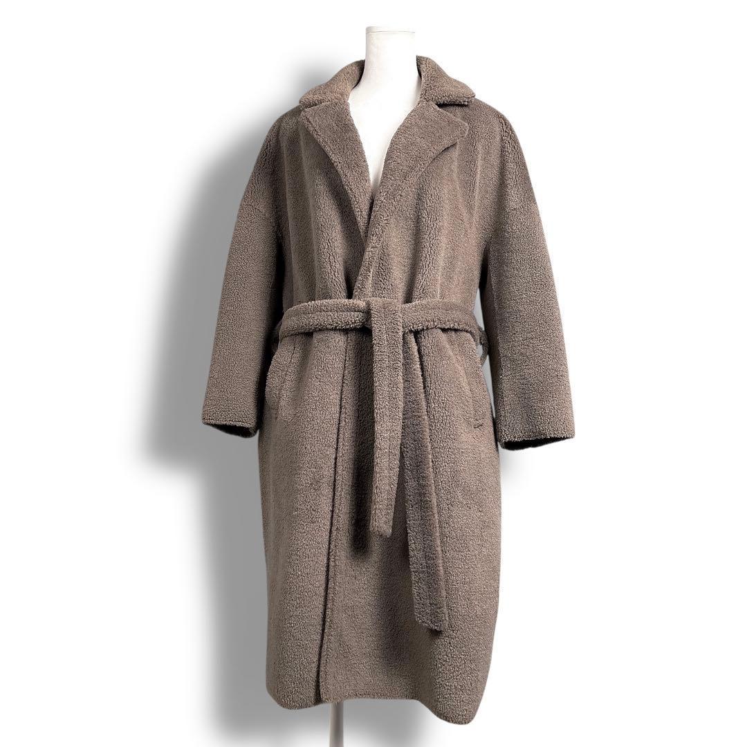 人気 スタニングルアー フェイクムートンコート ボア ベルト