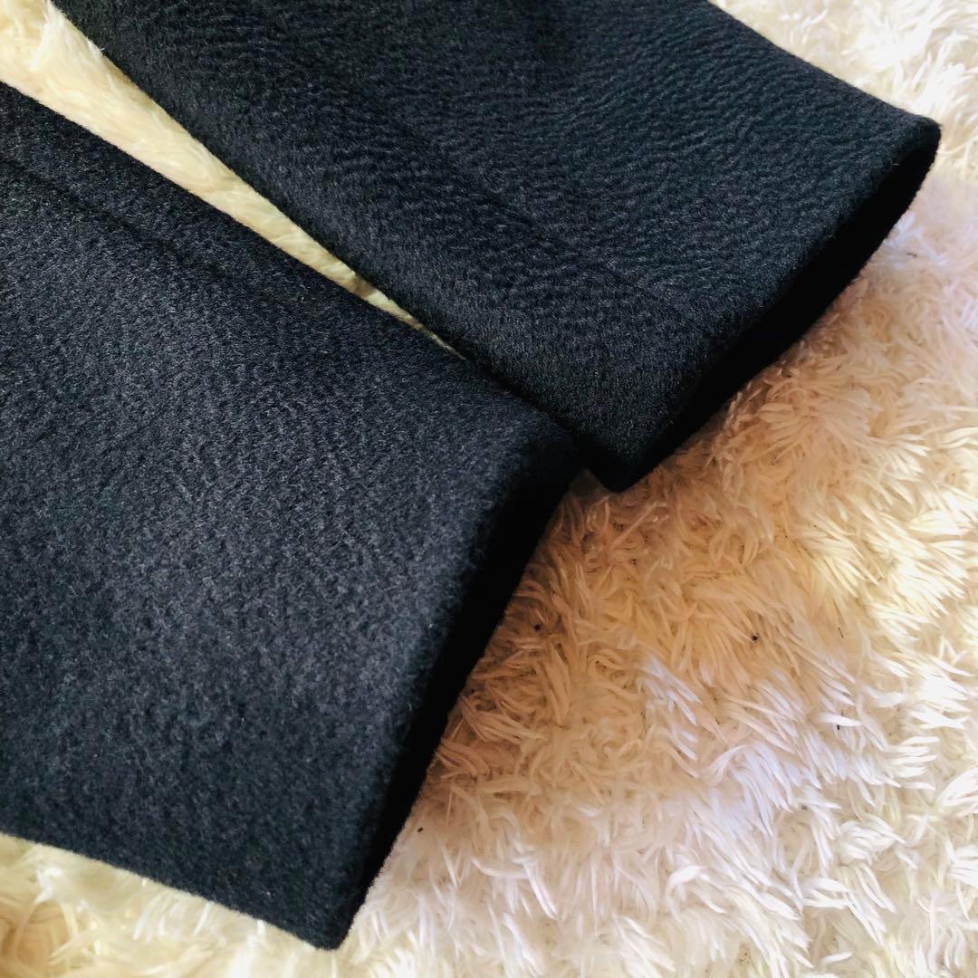 2024年現行✨極美品 マックスマーラ ベルテッドコート マキシ ブラック 34