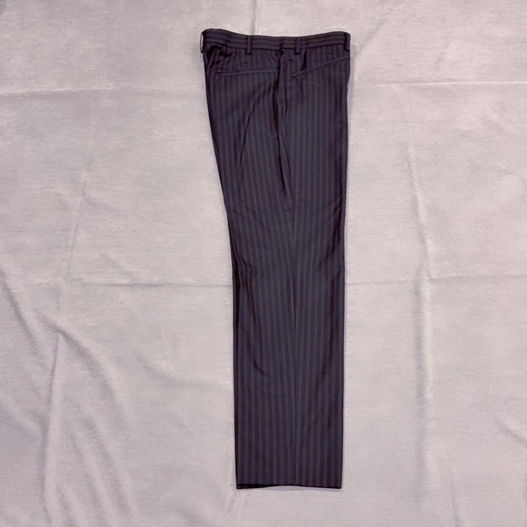 最高級 super160s Paul Smith ストライプ ビジネススーツ M