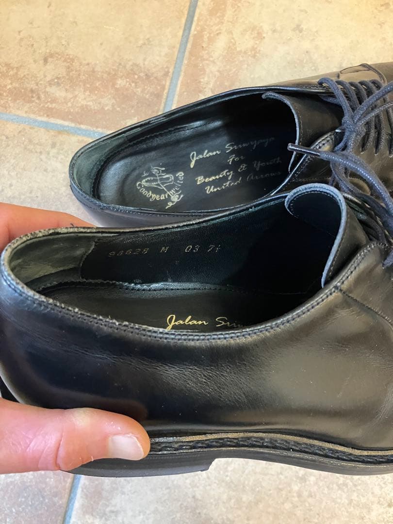 Jalan Sriwijaya CALF PLAIN TOE 25.5㎝