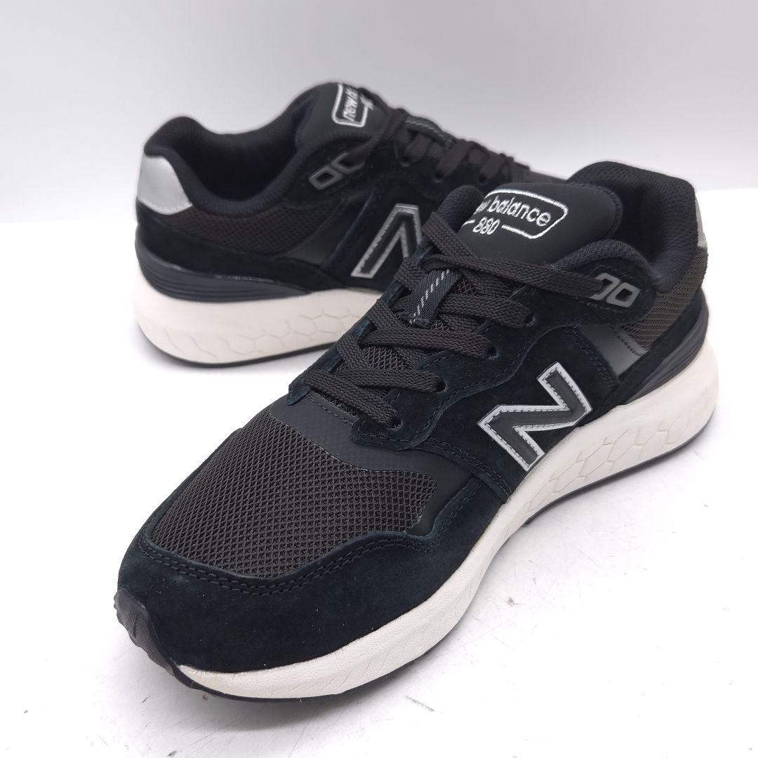 極美品 new balance ニューバランス スニーカー 23cm ブラック