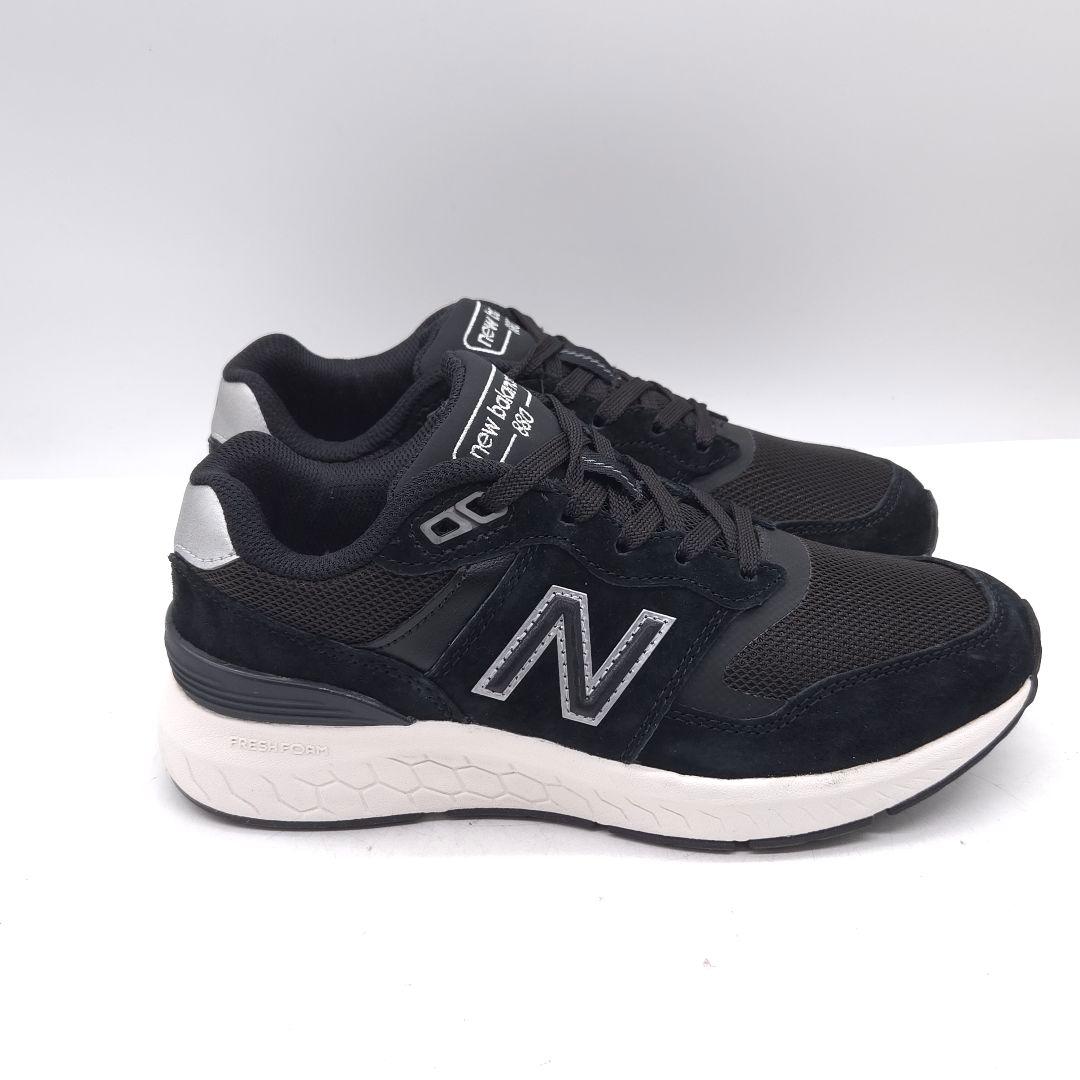 極美品 new balance ニューバランス スニーカー 23cm ブラック