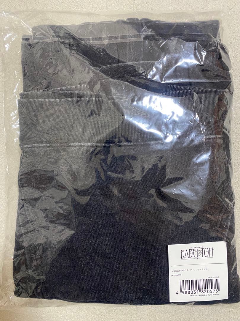 新品:Mrs. GREEN APPLE バベル　バベルの塔　フーディー Mサイズ