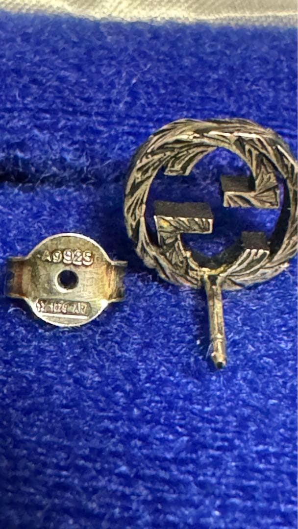 GUCCI 925シルバー ピアス