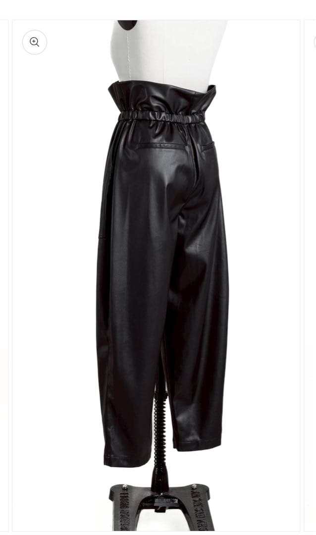 イオレ IORE Petal Leather Pants BLACK レザー