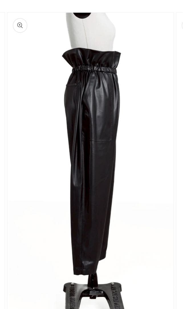 イオレ IORE Petal Leather Pants BLACK レザー