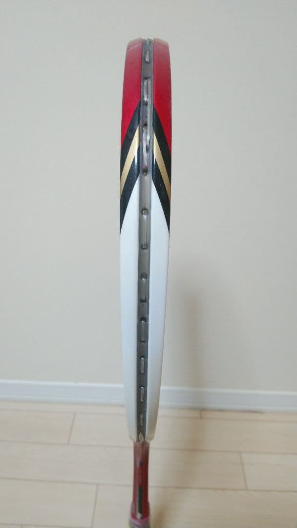 MIZUNO　xyst zz 　赤 金 レッド ゴールド　ソフトテニス