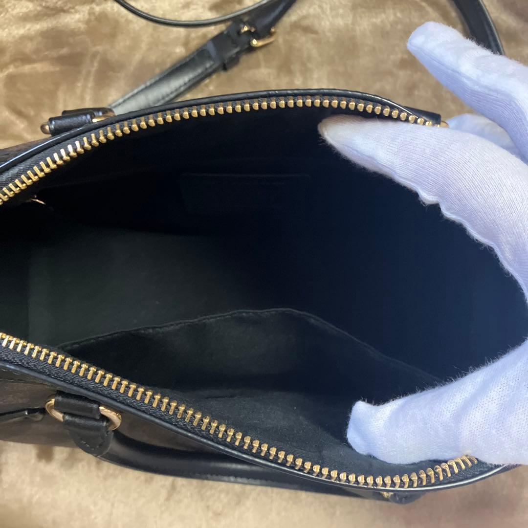 ゆ*き様 COACH ショルダーバッグ ブラウン