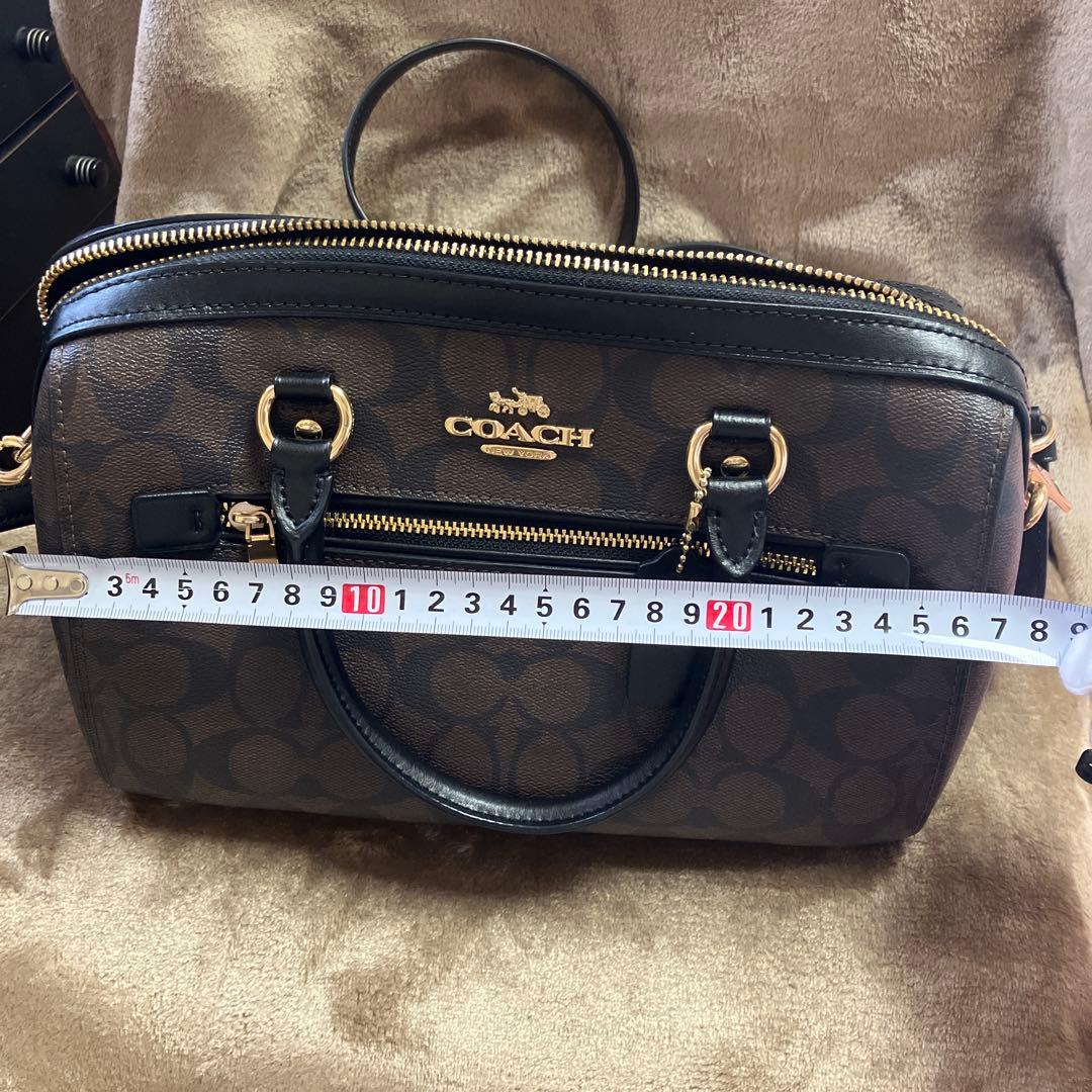 ゆ*き様 COACH ショルダーバッグ ブラウン