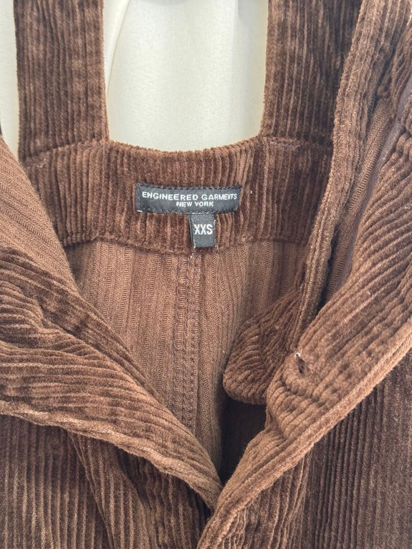 エンジニアードガーメンツ　コーデュロイ サロペット