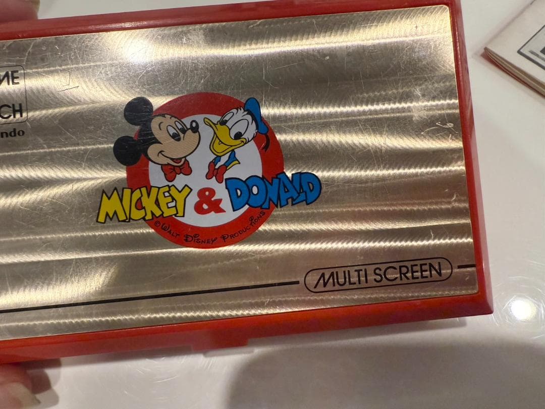 Nintendo ゲームウォッチ ミッキー＆ドナルド レトロゲーム