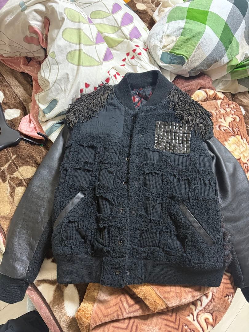 phenomenon スタジャン ma1 supreme レザー