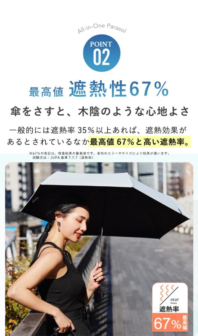 【新品】COKAGE+ ACTIVE 5段ミニ 50cm 折 ピーコックグリーン