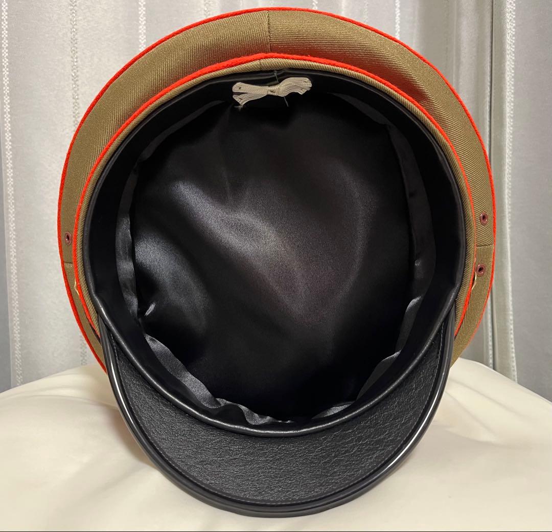 櫻井製　旧日本陸軍　将校用軍帽　59cm 美品