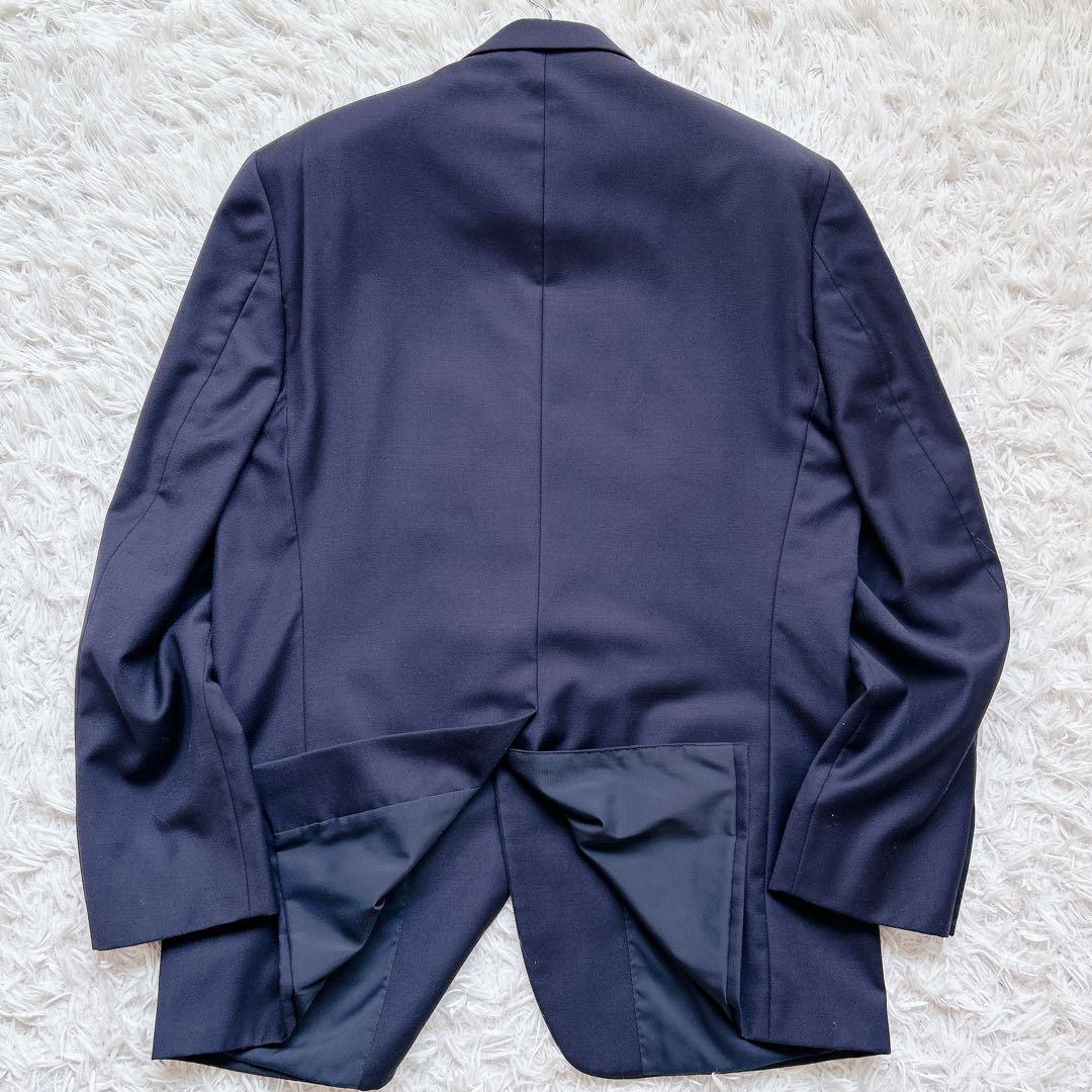 美品 ラルフローレン 紺ブレ 金ボタン テーラードジャケット 40R ネイビー