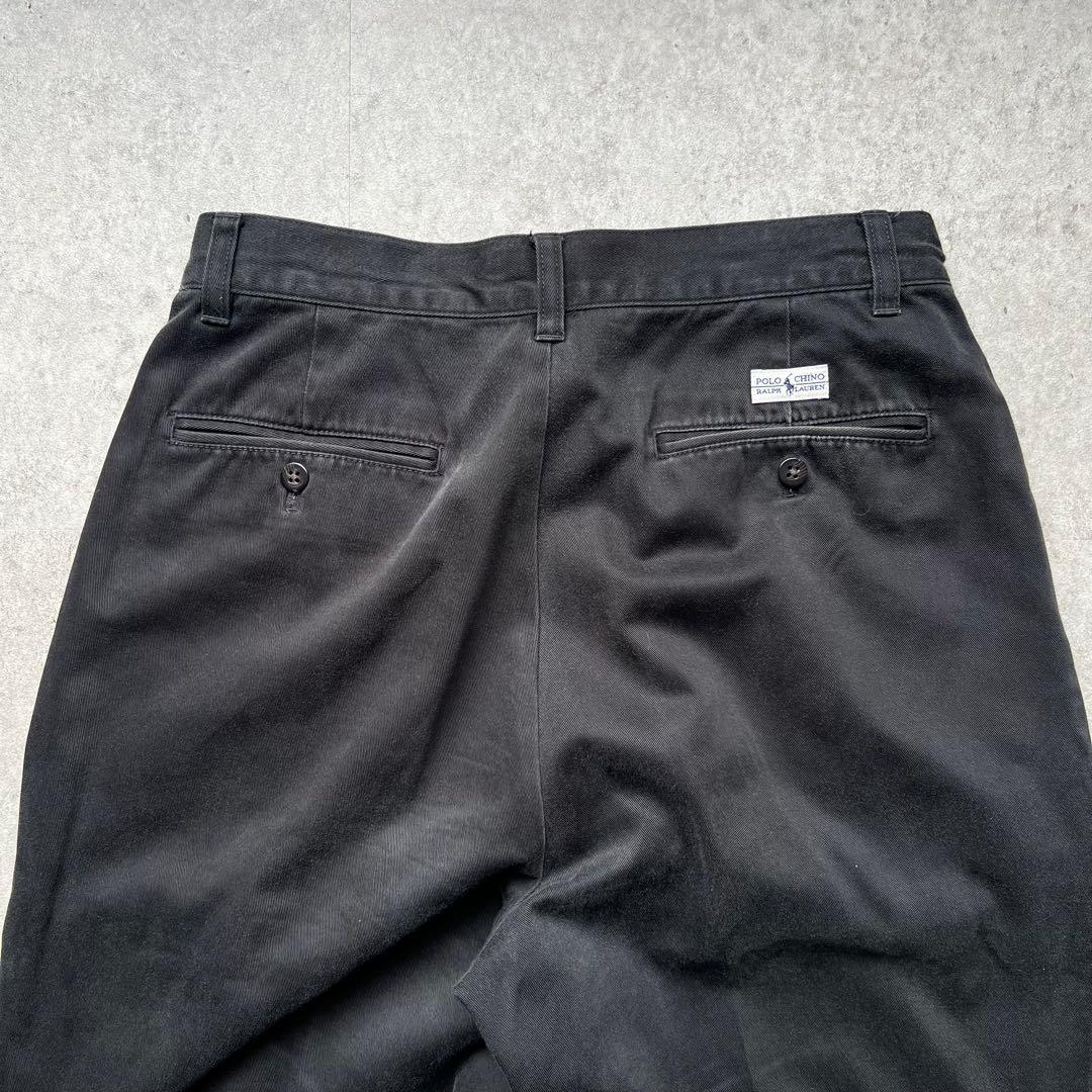 90s Ralph Lauren ポロバイラルフローレン ポロチノ ブラック 黒