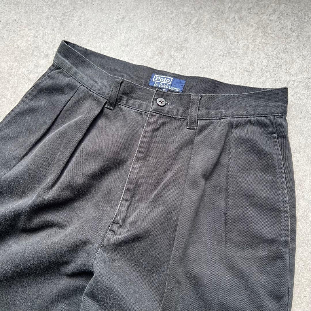 90s Ralph Lauren ポロバイラルフローレン ポロチノ ブラック 黒