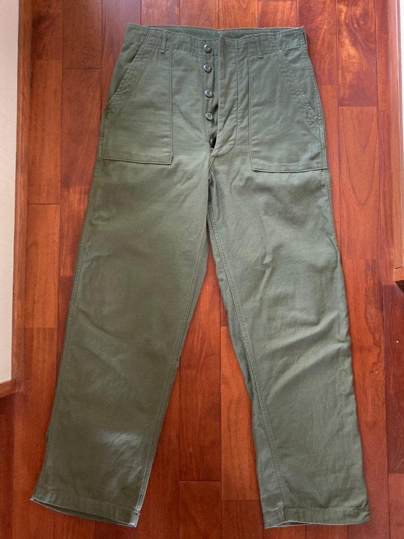 《再値下げ》US ARMY 米軍 ベイカーパンツ 60s OG-107 TYP1