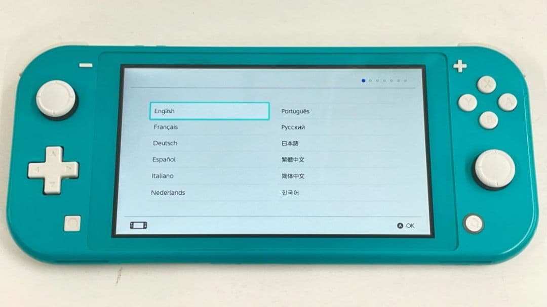 Nintendo Switch Lite ターコイズ　中古　動作確認済　付属品無