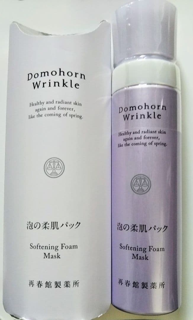 新品未開封 送料込 ドモホルンリンクル 泡の柔肌パック