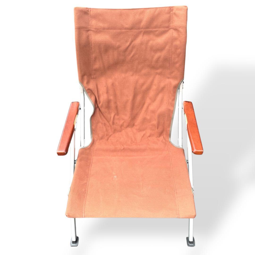 【 Peak】 ローチェア 30 レザーアーム付き