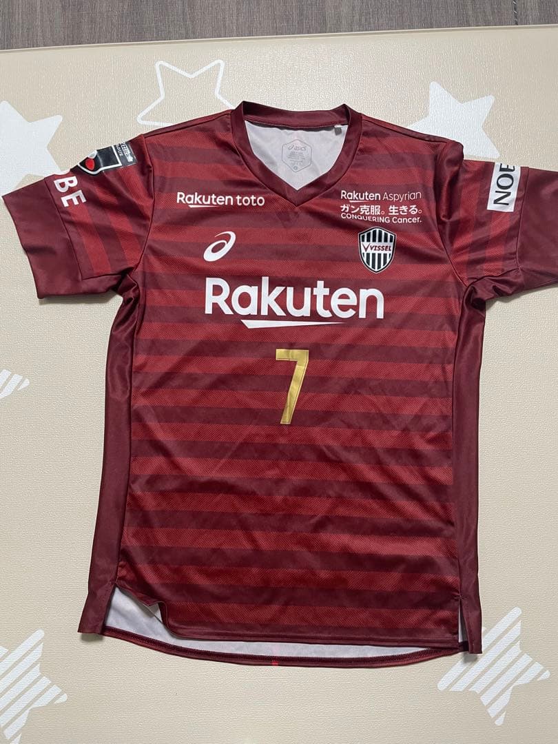 ヴィッセル神戸 ダビドビジャ 引退 ユニフォーム 2019 Mサイズ　値段交渉可