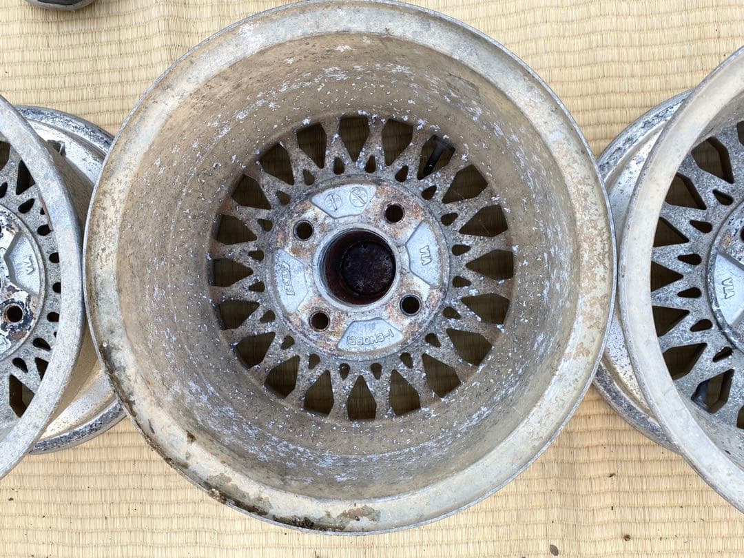 ENKEI メッシュホイール 13インチ 4本セット 6J PCD114.3