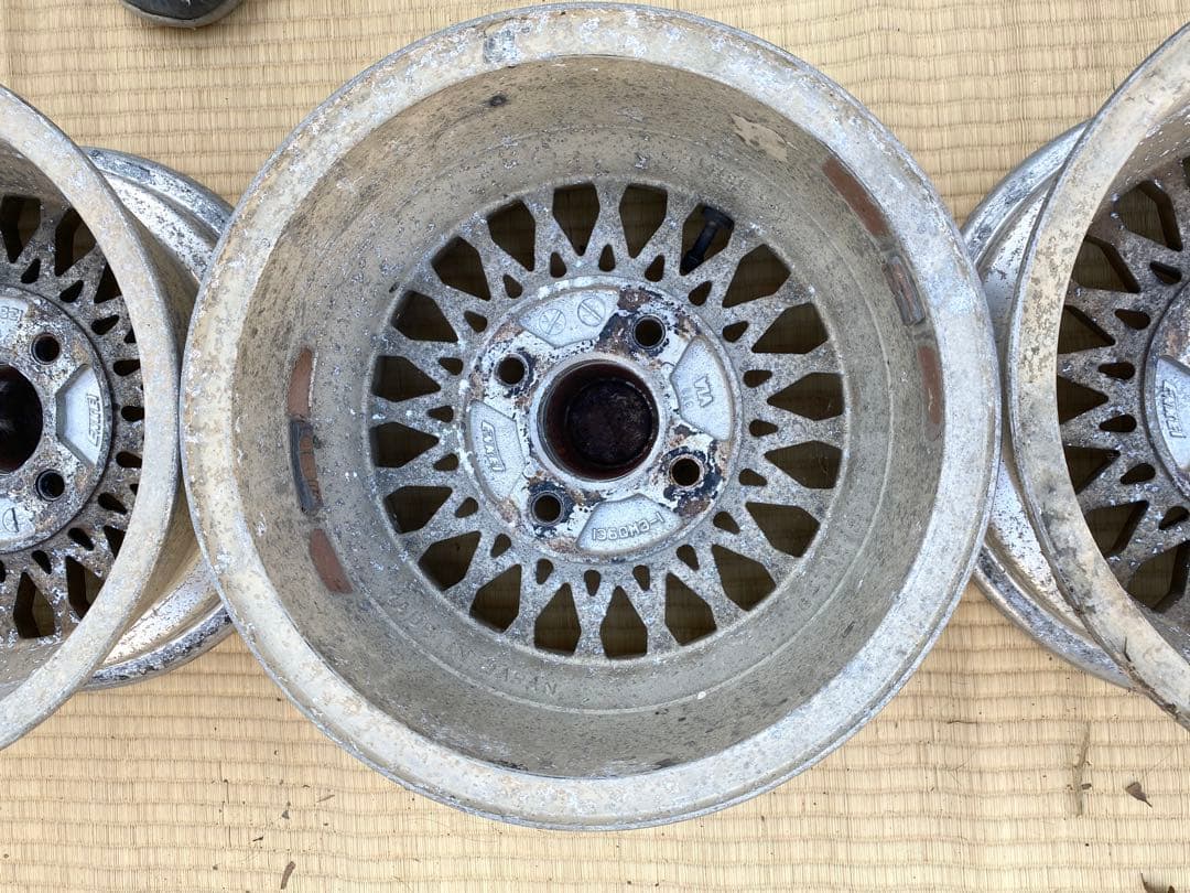 ENKEI メッシュホイール 13インチ 4本セット 6J PCD114.3