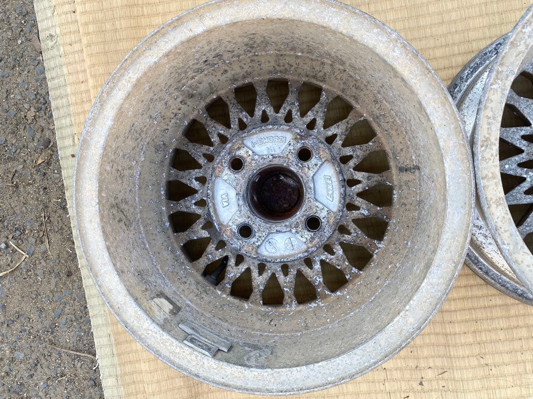 ENKEI メッシュホイール 13インチ 4本セット 6J PCD114.3