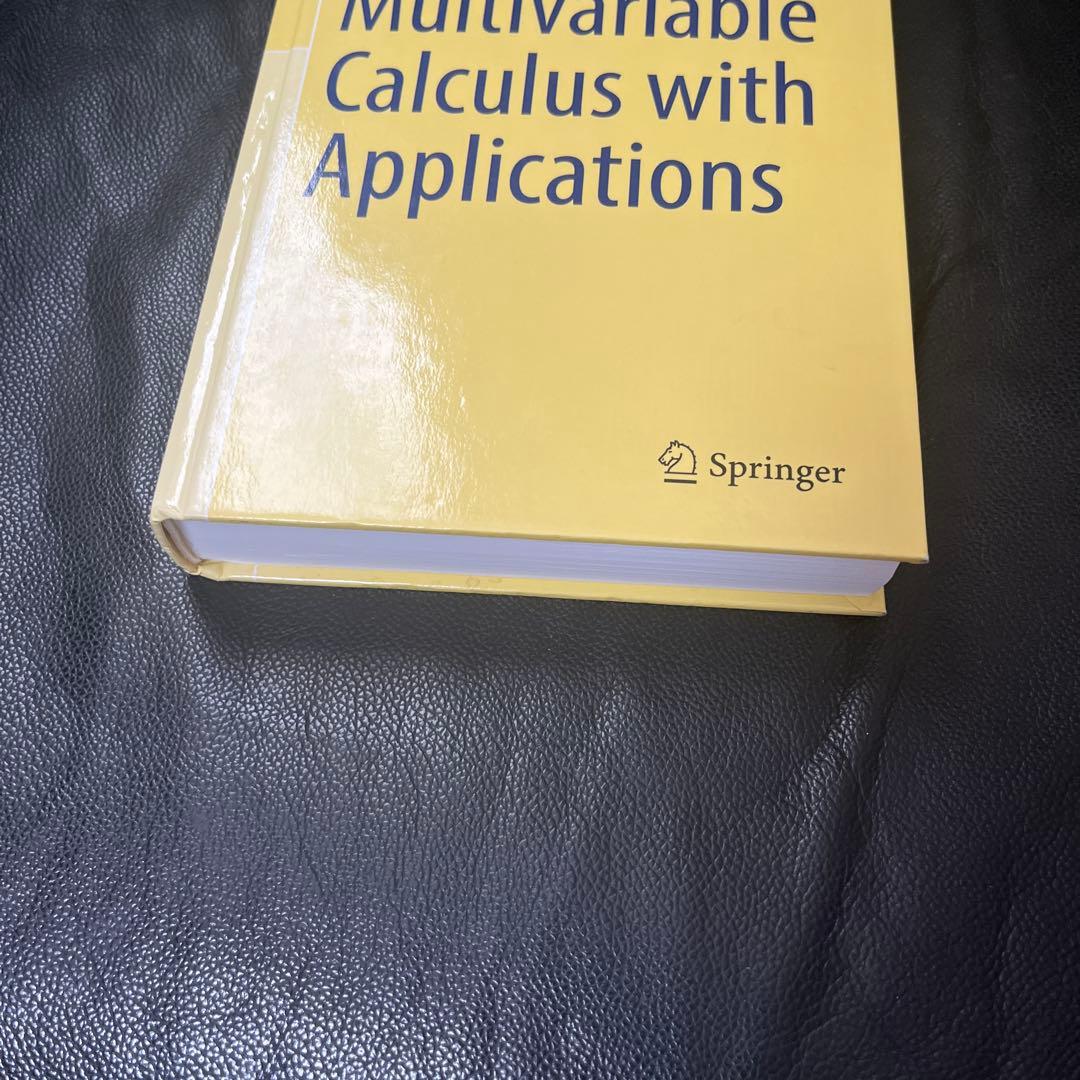 洋書 Multivariable Calculus with Applications