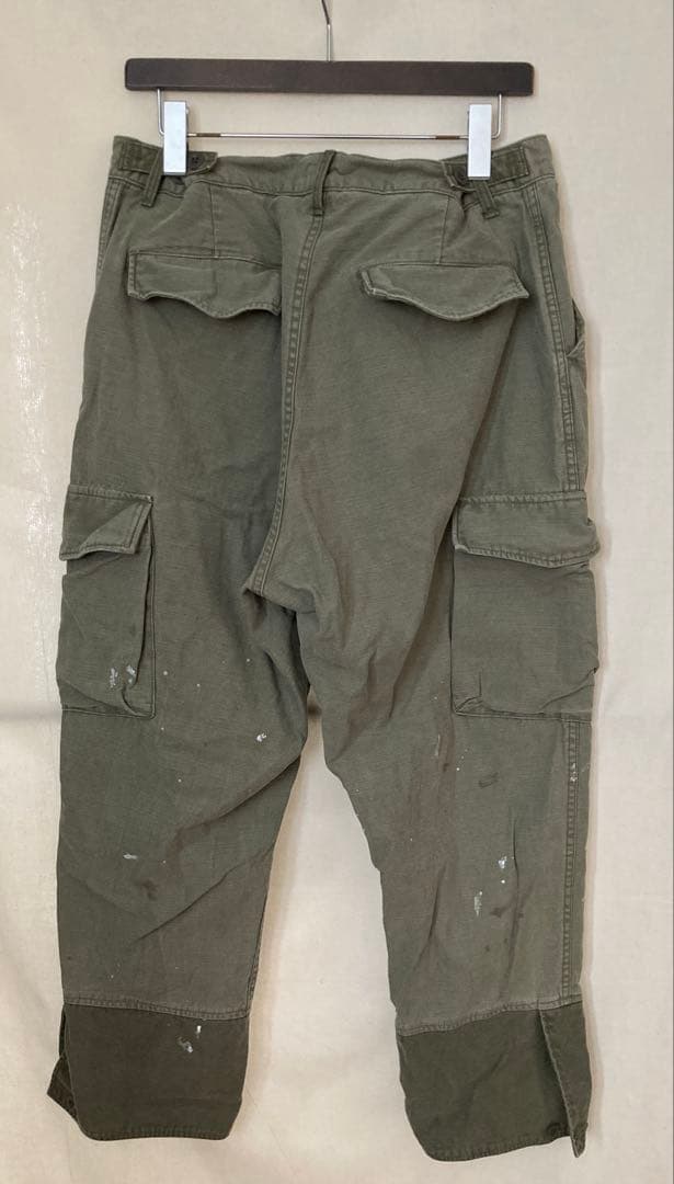 ジャーナルスタンダードラックス　バックサテン ミリタリーパンツ