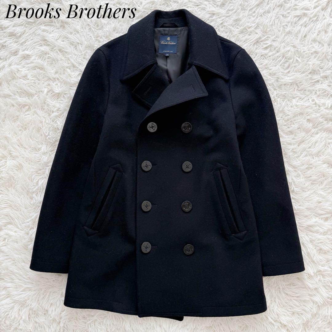 Brooks Brothers ウール ピーコート Pコート アンカーボタン S