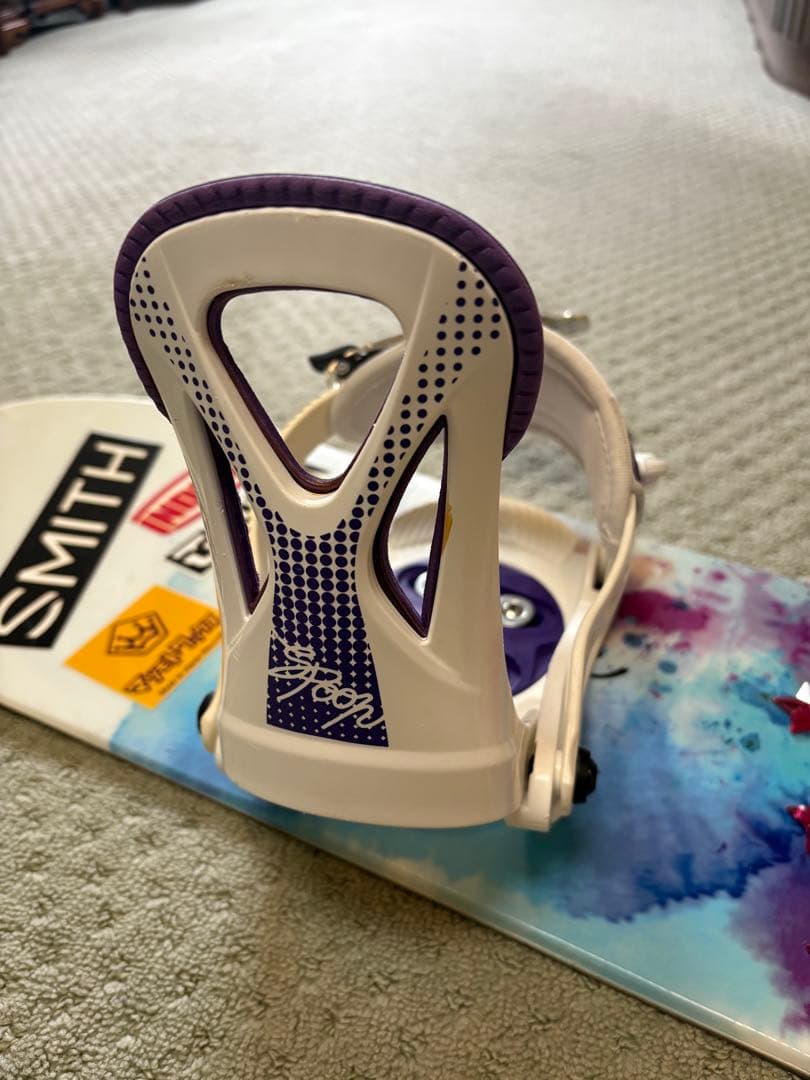 SPOONスノーボード 110 SPOONビィンディング，デッキ3点セット