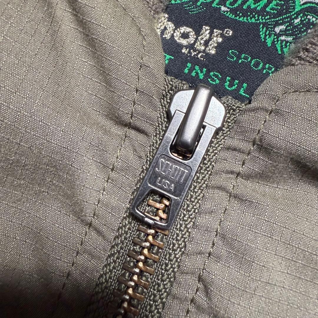 schott NANGA HINOC MA-1 XL ナンガ　ショット　極美品