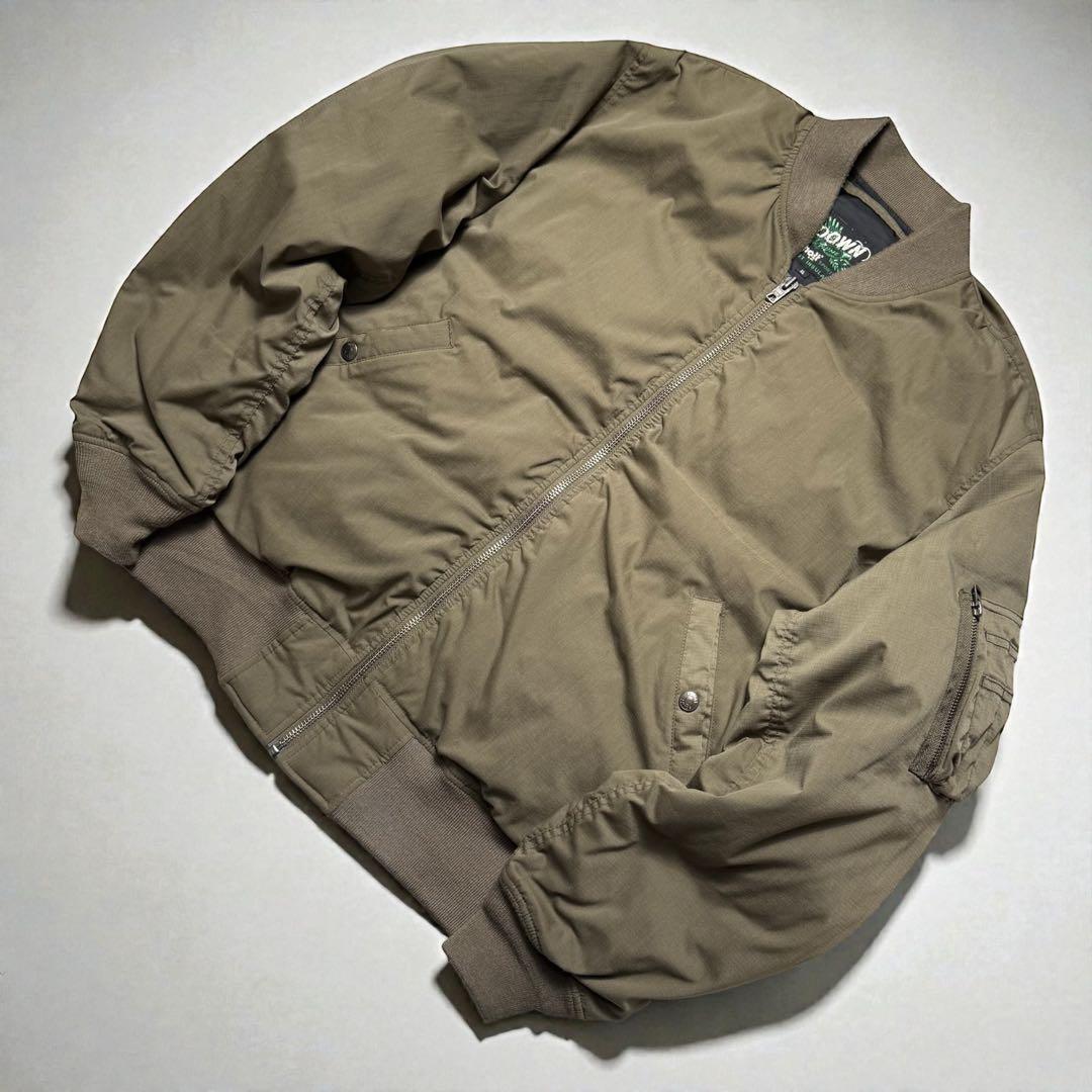 schott NANGA HINOC MA-1 XL ナンガ　ショット　極美品